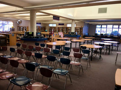 Union Mine High School Library in El Dorado 3