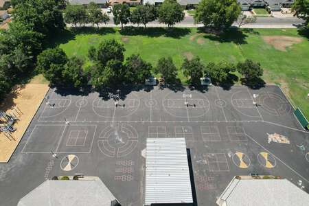 McCardle Elementary School Blacktop in Fresno