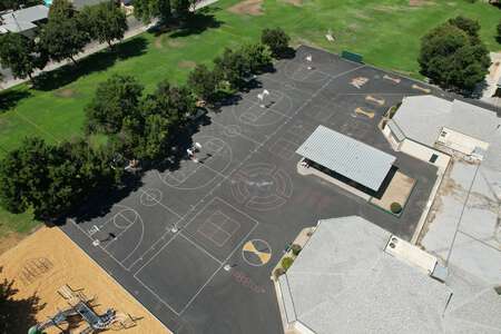 McCardle Elementary School Blacktop in Fresno