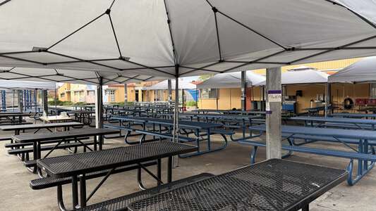 Johnson Elementary School Lunch Arbor in San Diego