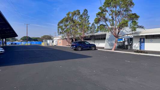 Culver Park High School Parking Lot in Culver City