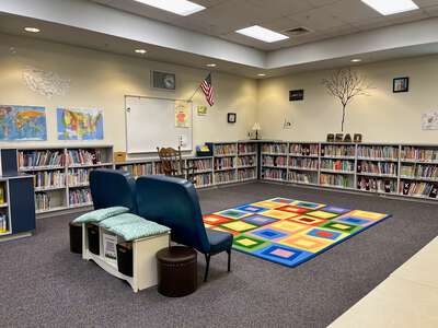 Adams Elementary School Library in Spokane Valley
