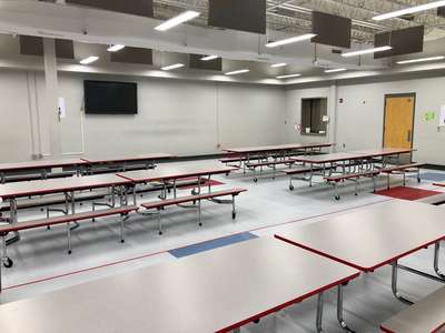 Squires Elementary School Cafeteria in Lexington