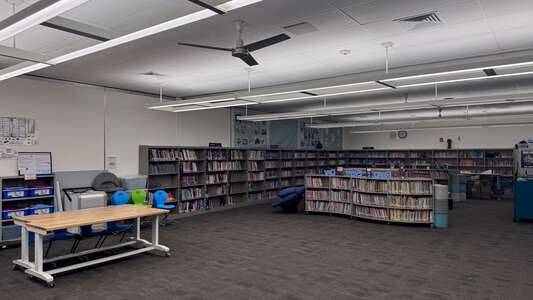 California iInspire Academy Library in Orange 2