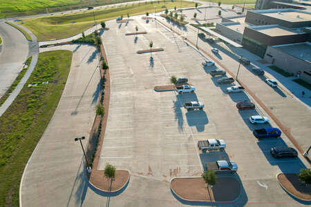 Charlene McKinzey Middle School Parking Lot in Mansfield