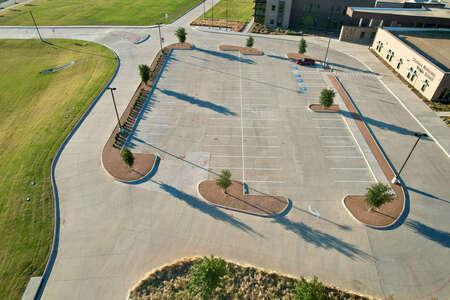 Charlene McKinzey Middle School Parking Lot in Mansfield