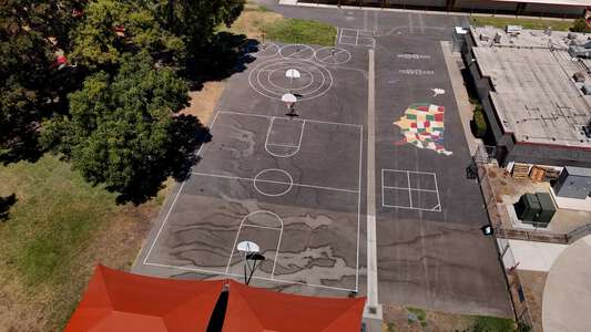 Collegeville Elementary School Outdoor Basketball Courts in Stockton 2