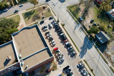 Polytechnic High School Parking Lot - Main in Fort Worth