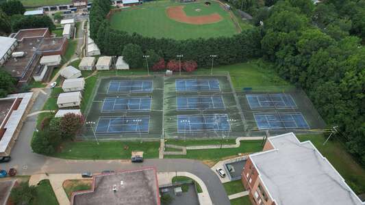 East Mecklenburg High School Tennis Courts in Charlotte 3