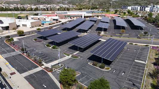 Portola High School Parking Lot - Bulldog in Irvine