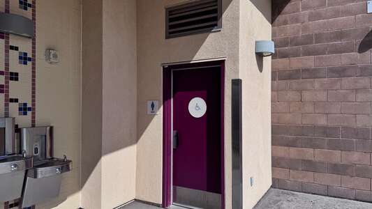 Creative Performing Media Arts Women's Restroom in San Diego