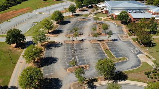 North Oconee High School Parking Lot 6 (Auditorium) in Bogart 2