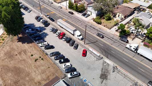Wilson Middle School Parking Lot - Side in Pasadena