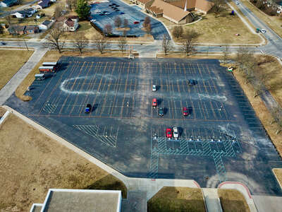 Columbus East High School Parking Lot - Indiana Ave in Columbus