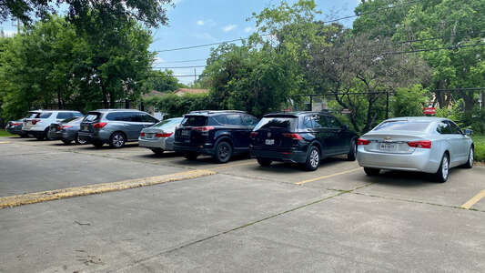 Cornelius Elementary Parking Lot - Side in Houston
