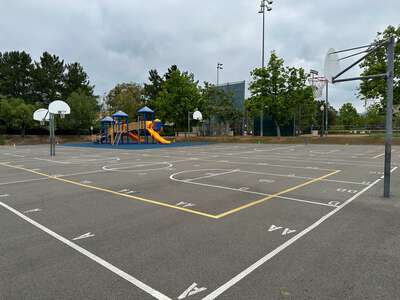 Tijeras Creek Elementary School Outdoor Basketball Courts in Rancho Santa Margarita