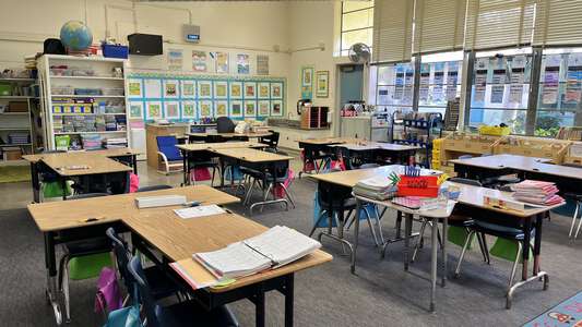 Sunset View Elementary School Classroom Standard in San Diego