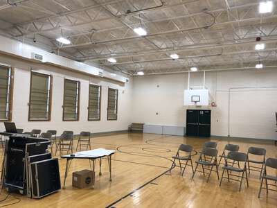 Gap Creek Elementary School Gym in Knoxville