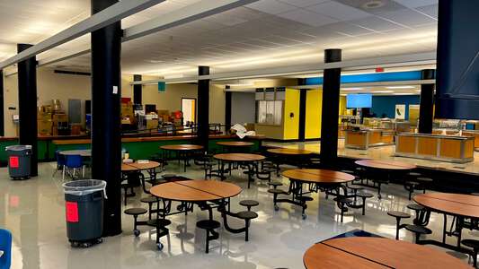 Holman Middle School Cafeteria in St. Ann