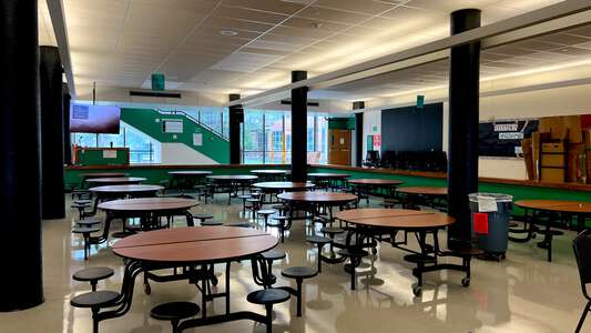 Holman Middle School Cafeteria in St. Ann