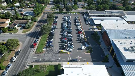 Mountain View High School Parking Lot - Small in Mountain View 2