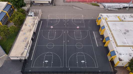 Milpitas High School Outdoor Basketball Courts in Milpitas 2