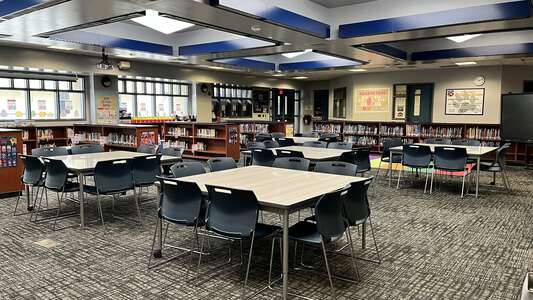 Jacob Wiens Elementary School Library in Hemet