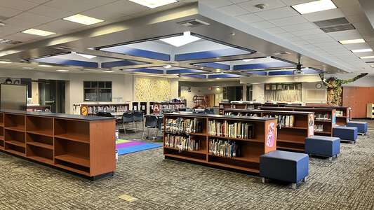 Jacob Wiens Elementary School Library in Hemet