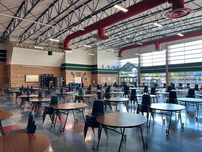 Shadow Ridge High School Cafeteria in Las Vegas
