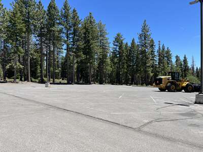 North Tahoe High School Parking Lot - Back in Tahoe City 3