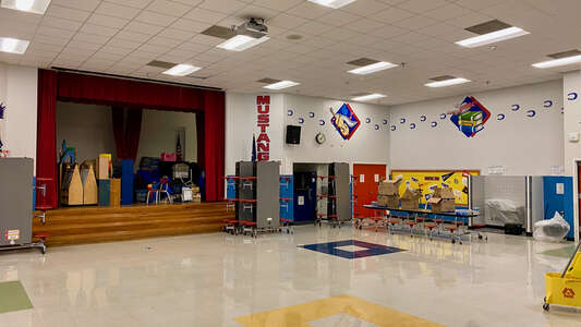 Martinez R Elementary Cafeteria in Houston
