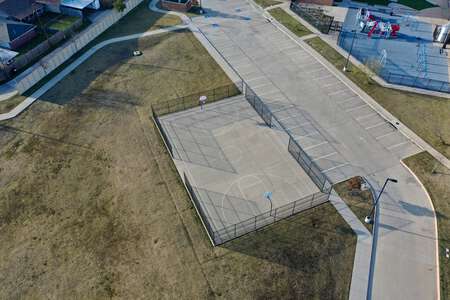Hanby Elementary School Outdoor Basketball Courts in Mesquite