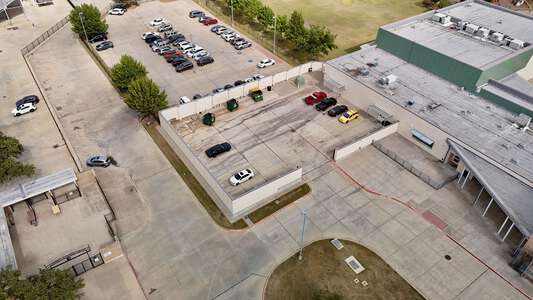 George H.W. Bush Elementary School Parking Lot - Back in Addison