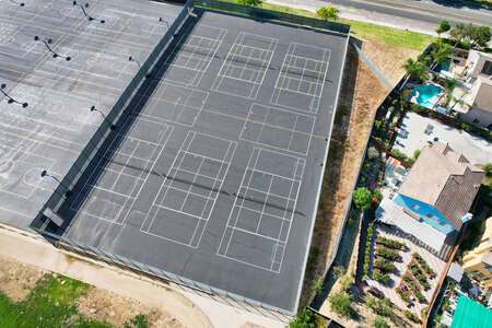James L. Day Middle School Tennis Courts in Temecula