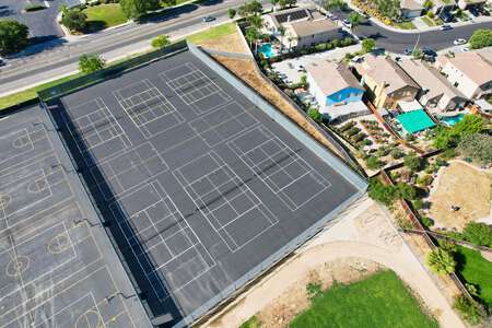 James L. Day Middle School Tennis Courts in Temecula