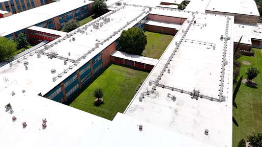 MacArthur High School Courtyard 1 in Houston