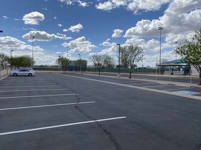 Quartz Hill Elementary School Parking Lot in Gilbert