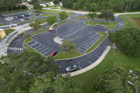Quail Hollow Elementary School Parking Lot 1 in Wesley Chapel