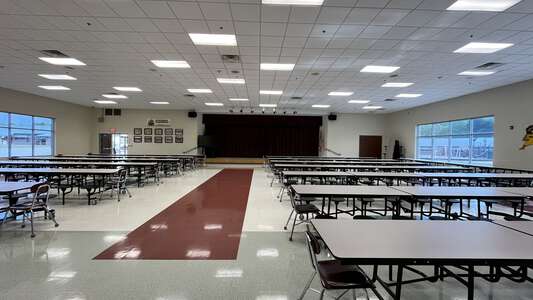 Powhatan Elementary School Cafeteria in Clayton