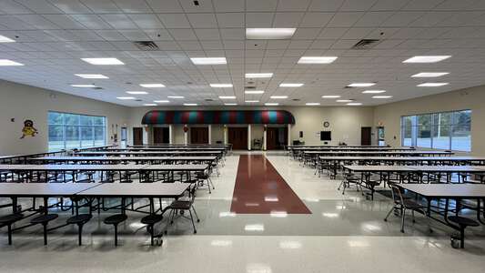 Powhatan Elementary School Cafeteria in Clayton