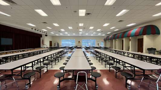 Powhatan Elementary School Cafeteria in Clayton