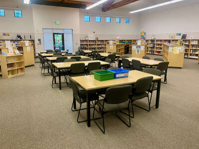 Quail Run Elementary School Library in San Ramon