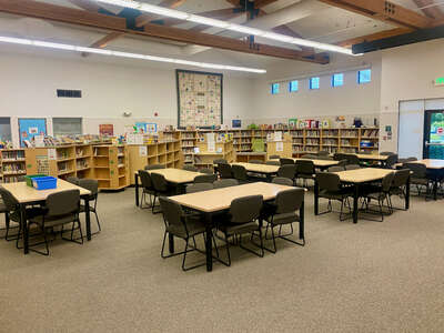 Quail Run Elementary School Library in San Ramon