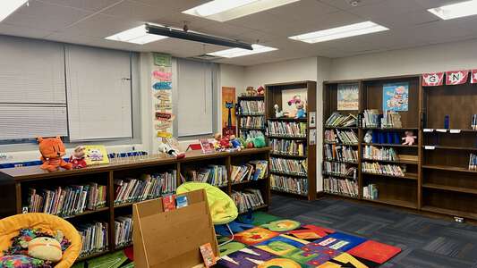 Mockingbird Elementary School Library in Dallas