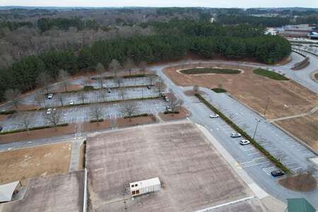 Osborne Middle School Parking Lot in Hoschton 2