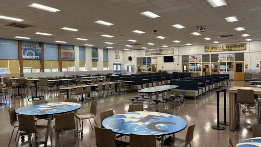 First Colonial High School Cafeteria in Virginia Beach