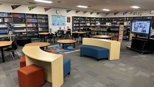 San Jose Elementary School Library in Pomona