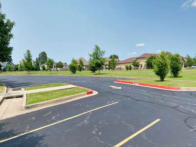 Central Park Elementary School Parking Lot in Bentonville