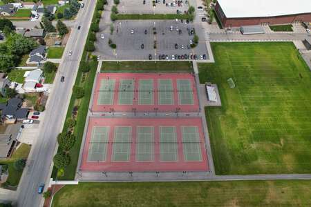 University High School Tennis Courts in Spokane Valley