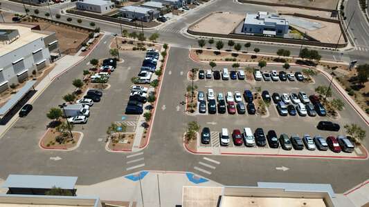 Eastlake Middle School Parking Lot - Front in El Paso 3